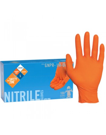 Nitrile Disposable Gloves, 4 Mil, Powder Free, Box/100, 1000/Case