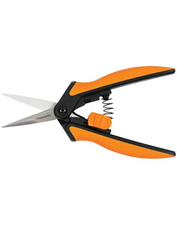 Fiskar Non-stick Softgrip® Micro-Tip® Pruning Snip